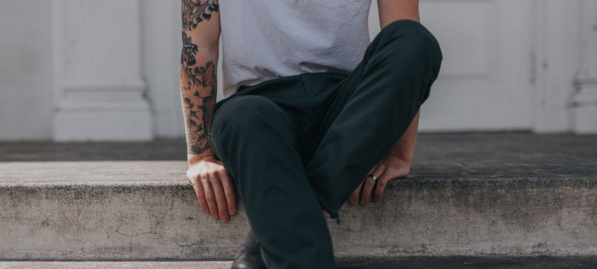 Germs and sperm in the male genital tract